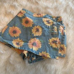 Urban Outfitters BDG | Sunflower Denim Skort